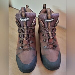 Men's Brown Insulated Hiking Boots Size 11